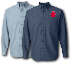 28th Infantry Division Denim Shirt