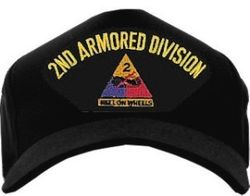 2nd Armored Division Ball Cap Hat