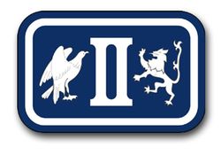 2nd Army Corps WWII 5.5" Vinyl Transfer Decal