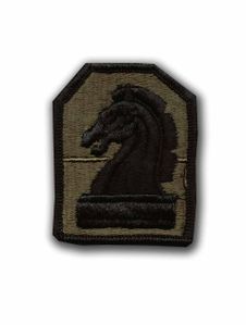 2nd Military Intelligence Command Subdued Military Patch