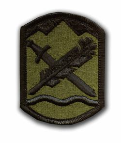 365th Civil Affairs Brigade Subdued Military Patch