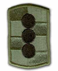 434th Field Artillery Brigade Subdued Military Patch