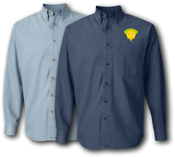 49th Armored Division Unit Crest Denim Shirt
