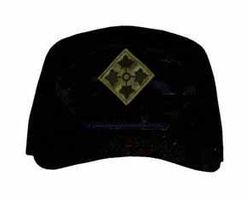 4th Infantry Division Subdued, Custom Embroidered Ball Cap