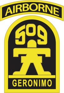 509th Geronimo Airborne Decal