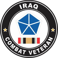 5th Army Corps Iraq Combat Veteran Decal