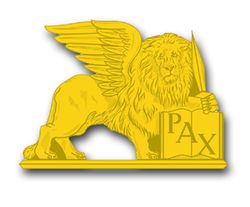 5th Theater Army Command Unit Crest (right) 5.5" Vinyl Transfer Decal