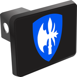 65th Army Reserve Command Division Trailer Hitch Cover