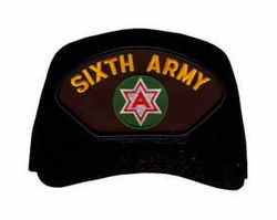 6th Army Custom Embroidered Ball Cap