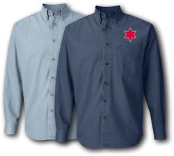 6th Infantry Division Denim Shirt