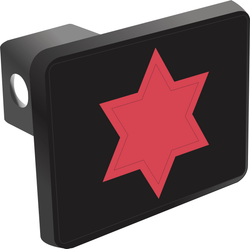 6th Infantry Division Trailer Hitch Cover