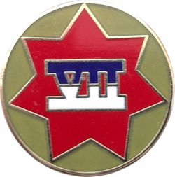 7th Army Corps Military Lapel Pin