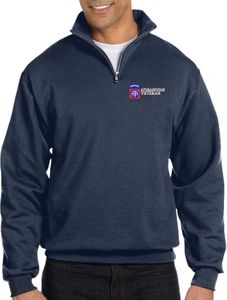 82nd Airborne Division Afghanistan Veteran Embroidered Quarter-Zip Pullover