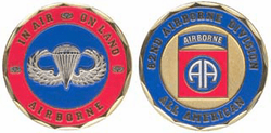 82nd Airborne Division Challenge Coin