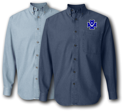 83rd Arcom Division Unit Crest Denim Shirt