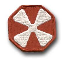 8th Army Military Patch