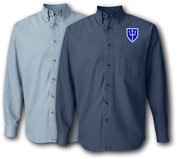 97th Arcom Division Denim Shirt