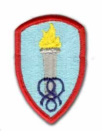 Admin. School Center Military Patch