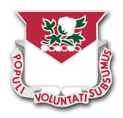 Alabama State Area Command Unit Crest 8" Vinyl Transfer Decal