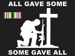 All Gave Some Fallen Soldier Memorial Desert Storm Veteran Decal