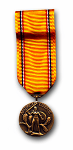 American Defense Mini Military Medal