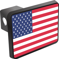 American Flag Hitch Cover