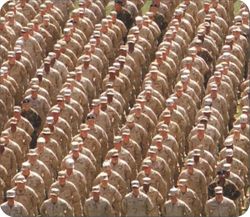 Arkansas Troops "Welcome Home!" Mouse Pad