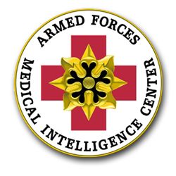Armed Forces Medical Intelligence Center Seal Patch 11.75" Vinyl Transfer Decal