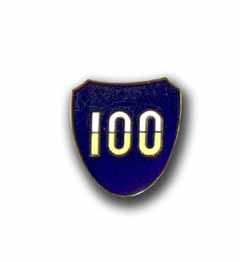 Army 100th Infantry Division Military Pin