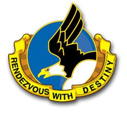 Army 101st Airborne Unit Crest 3.8" Vinyl Transfer Decal