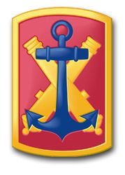 Army 103rd Field Artillery Brigade 10" Patch Decal