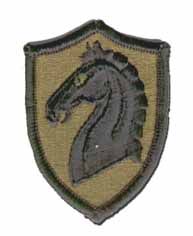 Army 107th Armored Cavalry Regiment Subdued Military Patch