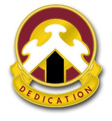 Army 107th Transport Brigade Unit Crest 11.75" Decal