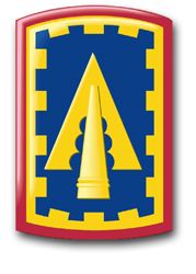 Army 108th Air Defense Artillery Brigade 10" Patch Decal