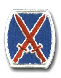 Army '10th Mountain Division' Military Patch