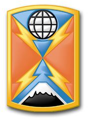 Army 1104th Signal Brigade 8" Patch Vinyl Transfer Decal