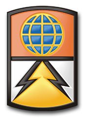 Army 1108th Signal Brigade 10" Patch Vinyl Transfer Decal