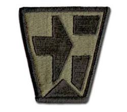 Army 112th Medical Brigade Subdued Military Patch