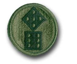 Army 11th Corps Subdued Military Patch