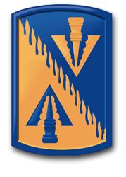 Army 128th Aviation Brigade 10" Patch Decal