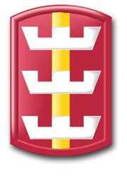 Army 130th Engineer Brigade 5.5" Patch Decal