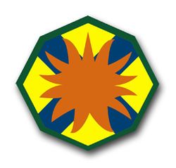 Army 13th Support Command 3.8" Patch Vinyl Transfer Decal