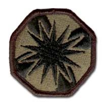 Army 13th Support Command Subdued Military Patch