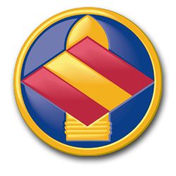 Army 142nd Field Artillery Brigade 3.8" Patch Decal
