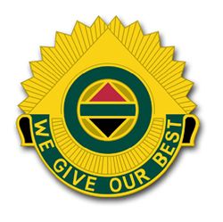 Army 14th Military Police Brigade Unit Crest 10" Decal