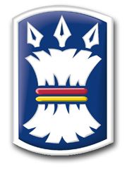 Army 157th Infantry Brigade Patch Decal