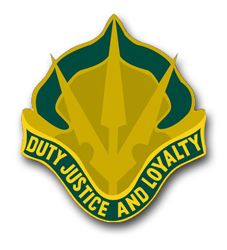 Army 15th Military Police Brigade Unit Crest  3.8" Decal