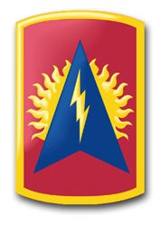 Army 164th Air Defense Artillery Brigade 3.8" Patch Decal