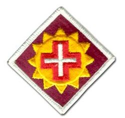 Army 175th Medical Brigade Military Patch
