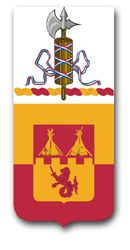 Army 183rd Field Artillery Division 11.75" Patch Vinyl Transfer Decal